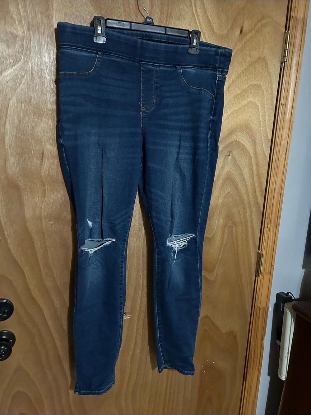 Old Navy Dark Blue Ripped Skinny Jeans